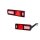 Rear Light Set left right 24 V LED HELLA suitable for various vehicles
