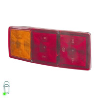 Rear Light Set left right 12 V 24 V P21W R10W Halogen HELLA for e.g. MB NG