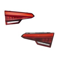 Rear Light Set left right 12 V LED HELLA suitable for...