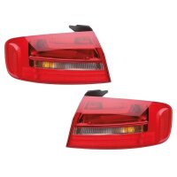 Rear Light Set left right 12 V P21W Bulb technology HELLA...