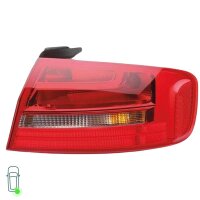 Rear Light Set left right 12 V P21W Bulb technology HELLA for AUDI A4