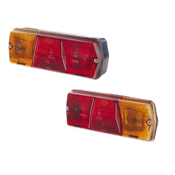 Rückleuchten-Set links/rechts P21W HELLA für Mercedes-Benz T2/L Box Body/Estate