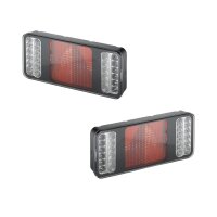 Rear Light Set left right 24 V LED HELLA Light-Expertise...