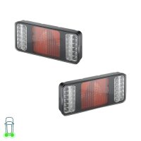Rear Light Set left right 24 V LED HELLA Light-Expertise...