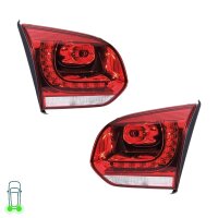 Rear Light Set left right 12 V LED W16W HELLA for e.g. VW...