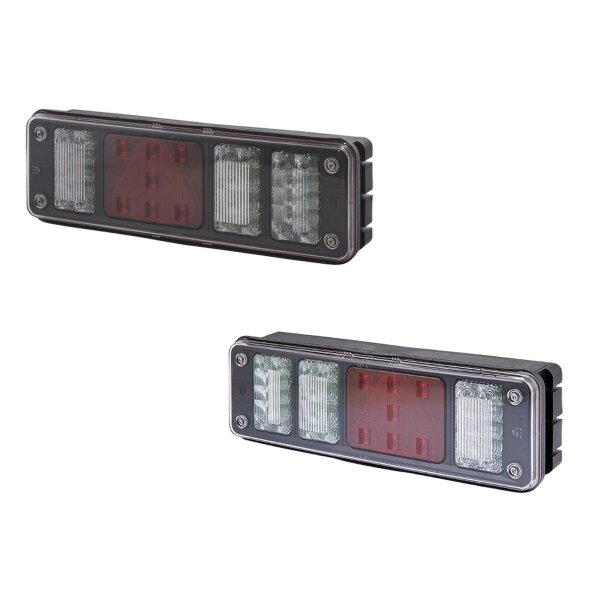 Rear Light Set left right 24 V LED HELLA Light-Expertise suitable for DAF