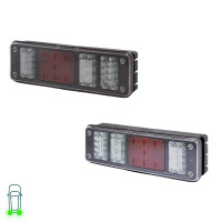 Rear Light Set left right 24 V LED HELLA Light-Expertise...