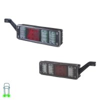 Rear Light Set left right 24 V LED HELLA Light-Expertise...