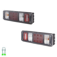 Rückleuchten-Set links rechts 24 V PY21W LED P21W...