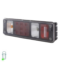 Rear Light Set left right 24 V PY21W LED P21W HELLA suitable for DAF