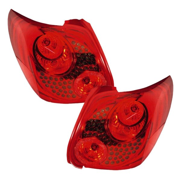 Rückleuchten-Set links rechts 12 V P21W PY21W W5W HELLA für u.a. PEUGEOT 207