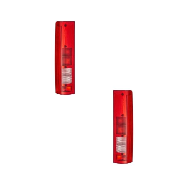 Rear Light Set left right 12 V P21W PY21W R5W HELLA for e.g. IVECO DAILY