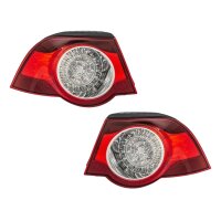 Rear Light Set left right 12 V LED HELLA suitable for VW EOS