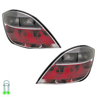 Rear Light Set left right P21W PY21W HELLA for e.g. OPEL...