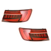 Rear Light Set left right 12 V LED HELLA suitable for...