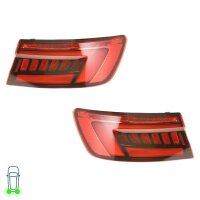 Rear Light Set left right 12 V LED HELLA suitable for...