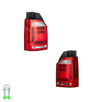 Rear Light Set left right 12 V P21/5W W21W W5W Halogen...