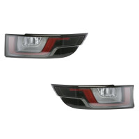 Rear Light Set left right 12 V LED W16W HELLA for LAND...