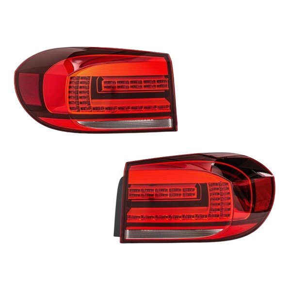 Rückleuchten-Set links rechts 12 V LED PY21W HELLA passend für VW TIGUAN