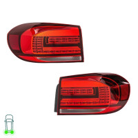 Rear Light Set left right 12 V LED PY21W HELLA suitable...