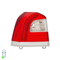 Rear Light Set left right 12 V LED PY21W HELLA for e.g. VOLVO V70