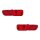 Rear Light Set left right 12 V P21W HELLA for e.g. CITROËN C4