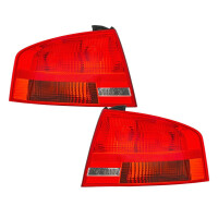 Rear Light Set left right 12 V P21W Bulb technology HELLA...