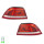 Rear Light Set left right 12 V LED HELLA suitable for VW EOS