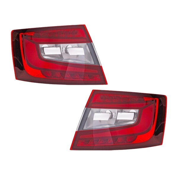 Rückleuchten-Set links rechts LED P21W PY21W HELLA für SKODA OCTAVIA