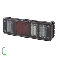 Rear Light Set left right 24 V LED HELLA suitable for various vehicles