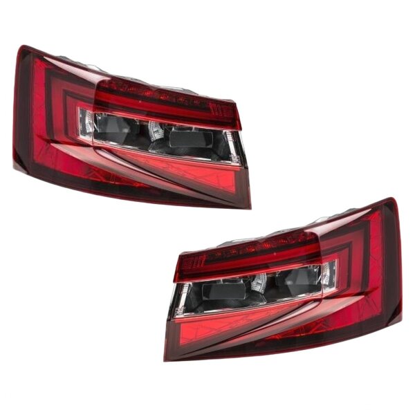 Rear Light Set left right 12 V LED HELLA suitable for SKODA SUPERB