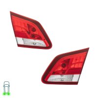 Rear Light Set left right 12 V LED P21W W16W HELLA for MB...