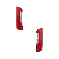 Rear Light Set left right 12 V P21W HELLA for e.g. MB...