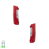 Rear Light Set left right 12 V P21W HELLA for e.g. MB...