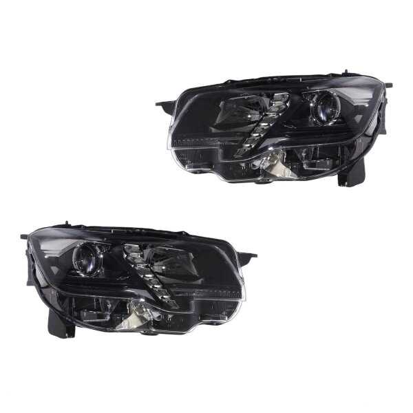 Scheinwerfer-Set links/rechts Halogen H1 Valeo für PEUGEOT RIFTER 1.5