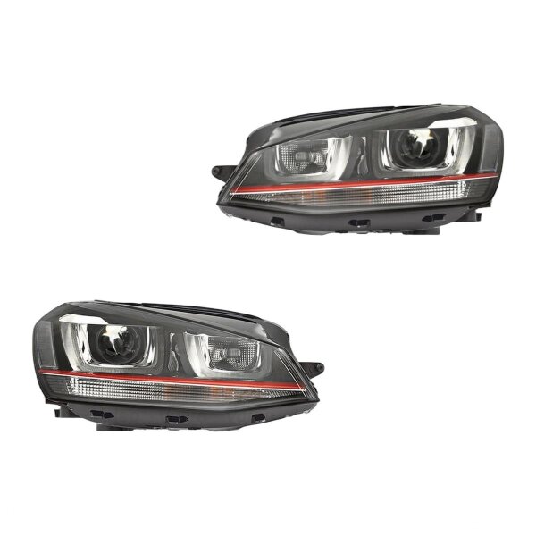 Scheinwerfer-Set links/rechts Bi-Xenon H7 Valeo für VW GOLF VII