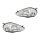 Scheinwerfer-Set links/rechts Halogen H4 Valeo für FIAT GRANDE PUNTO