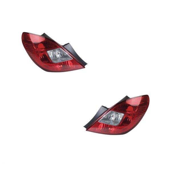 Rückleuchten-Set links/rechts Halogen Valeo für OPEL CORSA D