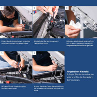 Gas spring set bonnet 453mm STABILUS LIFT-O-MAT® for MERCEDES R-KLASSE