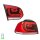 Rear Light Set left 12 V LED W16W WY21W HELLA for e.g. VW GOLF