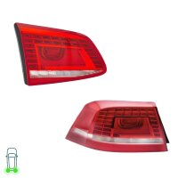 Rear Light Set left 12 V LED PY21W W21W HELLA for e.g. VW...