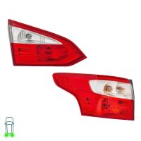 Rear Light Set left 12 V LED P21W W16W PY21W HELLA for...