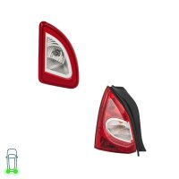 Rear Light Set left 12 V W16W P21/5W P21W PY21W HELLA for...