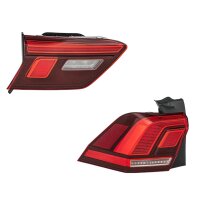 Rear Light Set left 12 V LED WY21W HELLA suitable for VW...