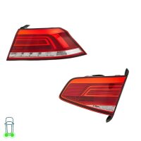 Rückleuchten-Set rechts 12 V LED HELLA...