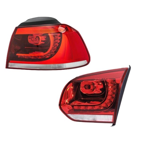 Rückleuchten-Set rechts 12 V LED W16W WY21W HELLA für u.a. VW GOLF
