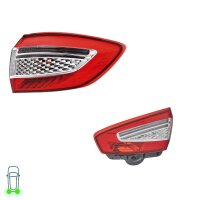 Rear Light Set right LED H21W P21W PY21W HELLA for e.g....