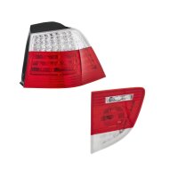 Rear Light Set right 12 V W16W LED P21W HELLA suitable...