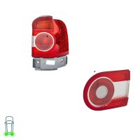 Rear Light Set right 12 V P21W P21/5W HELLA suitable for...