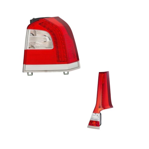 Rückleuchten-Set rechts 12 V LED PY21W HELLA passend für u.a. VOLVO V70